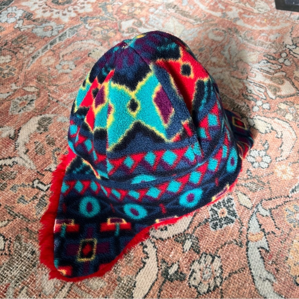 Colorful Patterned Outdoor Hat - Picture 3 of 5